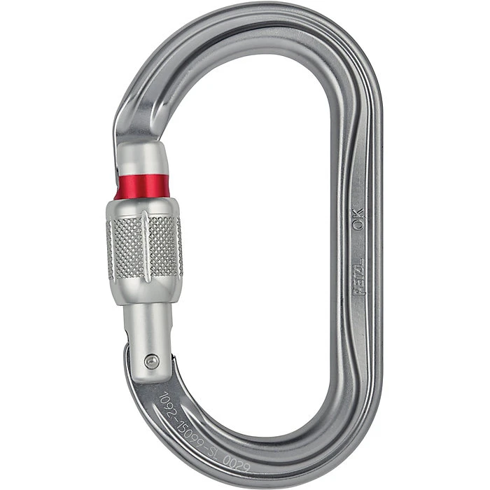 Petzl Oval Screw-Lock Carabiner 3 Petzl Oval Screw-Lock Carabiner